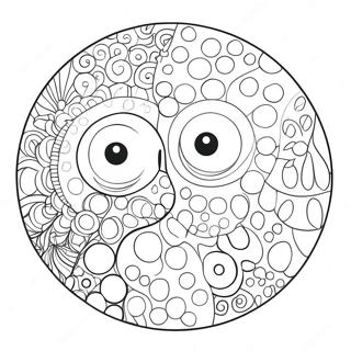 Dot Coloring Page For Kids 6094-4867