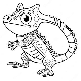 Gekko Mobile In Action Coloring Page 60967-50562