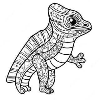 Gekko Mobile In Action Coloring Page 60967-50563