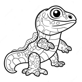 Gekko Mobile In Action Coloring Page 60967-50564