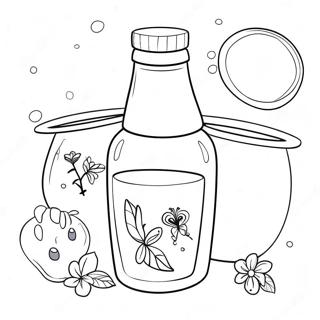 Paint And Sip Fun Templates Coloring Page 60996-50578