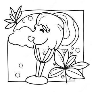 Creative Paint And Sip Templates Coloring Page 60997-50585