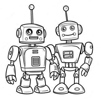 Robots Movie Coloring Page 61016-50602