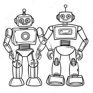 Robots Movie Coloring Page 61016-50604