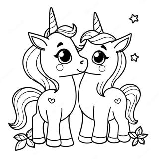 Baby Unicorns Coloring Page 61026-50596