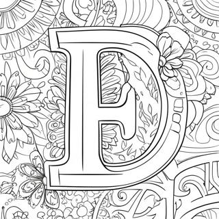 Illustrative Capital Letter I Coloring Page 61127-50696