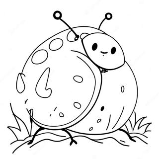 Grouchy Ladybug Coloring Pages