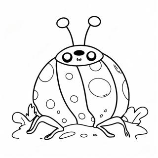 Grouchy Ladybug Coloring Page 61166-50720