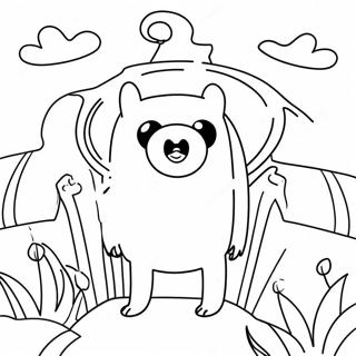 Adventure Time Coloring Page 611-486