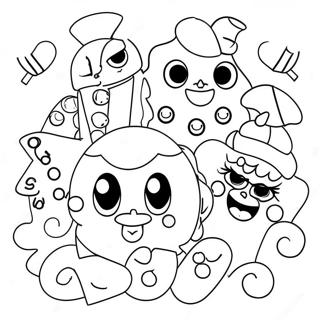 Candyland Characters Coloring Pages