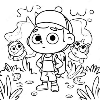 Craig Of The Creek Characters Coloring Page 61217-50760