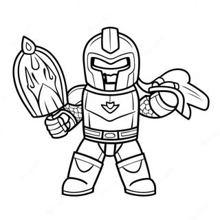 Nexo Knights Coloring Page 61226-50762