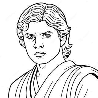 Anakin Skywalker Coloring Page 61236-50772