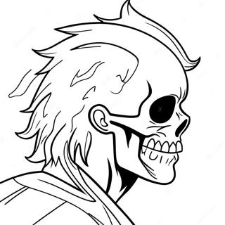 Ghost Rider Coloring Page 6124-4890