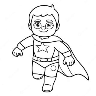 Max Superhero Adventure Coloring Page 61257-50802