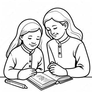 Heartwarming Trust In The Lord Coloring Page 61277-50810