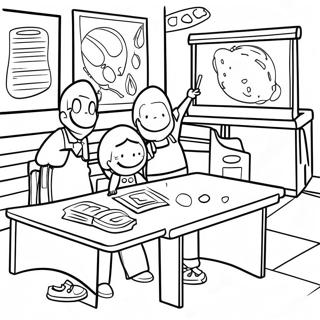 Fun Classroom Activities Coloring Page 61287-50816