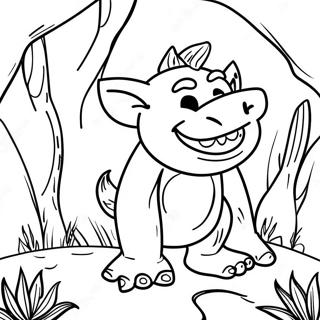 Trollstopia Coloring Page 61296-50824