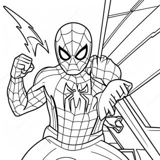 Spiderman Avengers Coloring Page 61306-50830