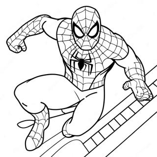 Spiderman Avengers Coloring Page 61306-50831