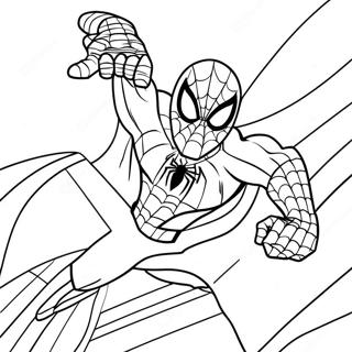 Spiderman Avengers Coloring Page 61306-50832