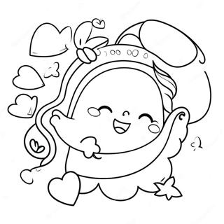 Sweet I Love Nana Coloring Page 61317-50847