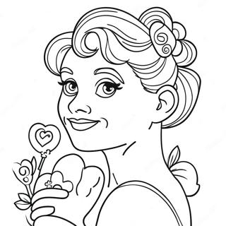 Sweet I Love Nana Coloring Page 61317-50848