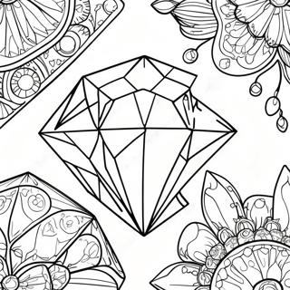 Diamond Coloring Page 6134-4898