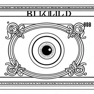 Cute Dollar Bill With Eyes Coloring Page 61357-50874