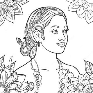 Uma Coloring Page 61386-50892