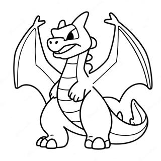 Gigantamax Charizard Coloring Pages