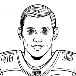 Joe Burrow Coloring Page 6144-4907