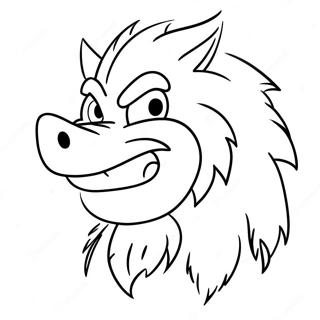 Werehog Coloring Page 61476-50964