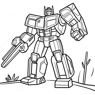 Transformers Dark Of The Moon Coloring Pages