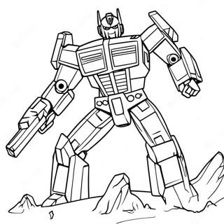 Transformers Dark Of The Moon Coloring Page 61506-50994