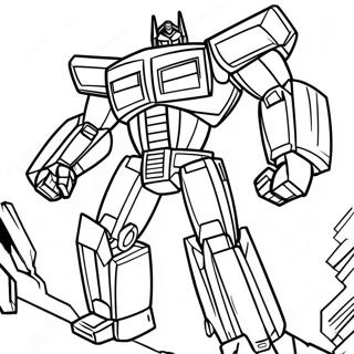 Transformers Dark Of The Moon Coloring Page 61506-50996