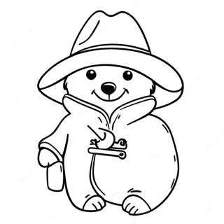 Paddington Bear Coloring Page 61556-51026