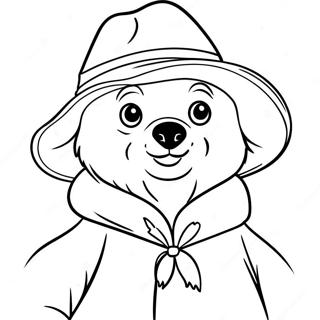 Paddington Bear Coloring Page 61556-51027