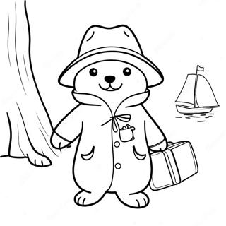 Adventurous Paddington Coloring Page 61557-51029