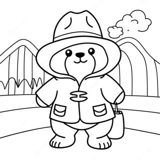 Adventurous Paddington Coloring Page 61557-51031