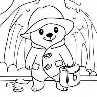 Adventurous Paddington Coloring Page 61557-51032