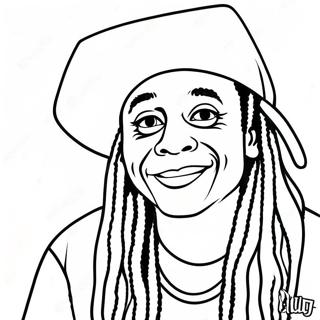 Lil Wayne Coloring Page 61596-51051