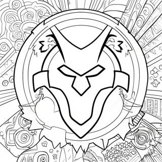 Cleveland Guardians Logo Coloring Page 61646-51088