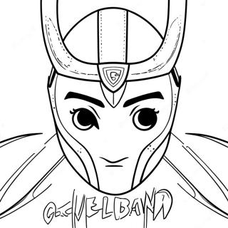 Cleveland Guardians Mascot Coloring Page 61647-51100