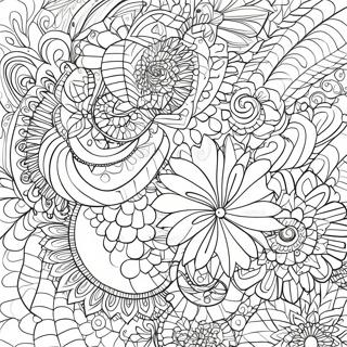 Intricate Spirograph Patterns Coloring Page 61667-51118