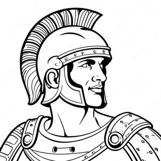 Roman Soldier Coloring Page 61676-51124