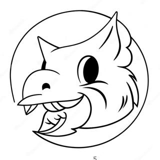 Louisville Cardinals Logo Coloring Page 61706-51151