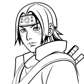 Itachi Uchiha Coloring Page 61726-51178