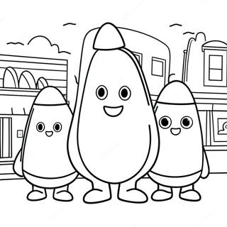 Higglytown Heroes Coloring Page 61766-51191