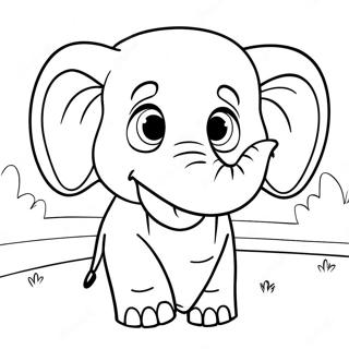 Eubie The Elephant Higglytown Heroes Coloring Page 61767-51193